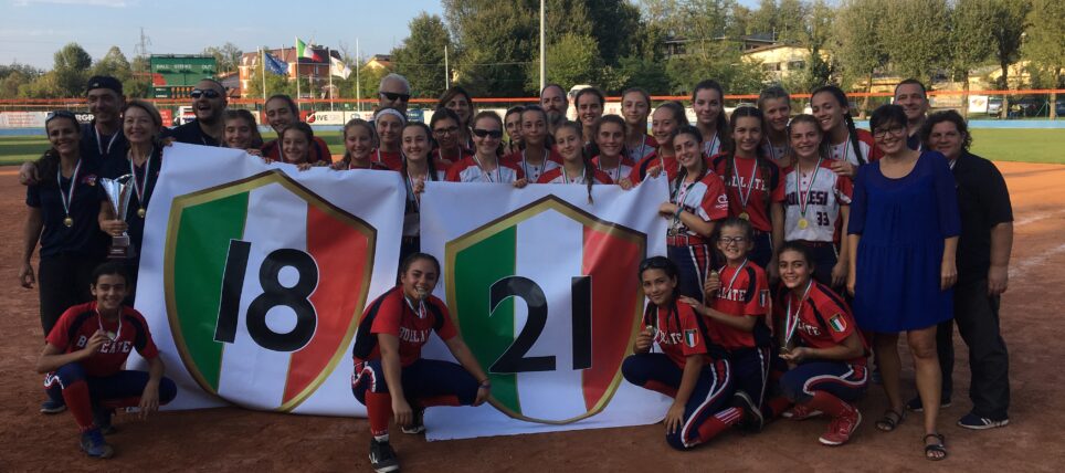 CAMPIONESSE D’ITALIA UNDER 13 e UNDER 16